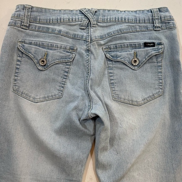 Vintage Angels Cuffed Capri Jeans Size 9 - Picture 5 of 8